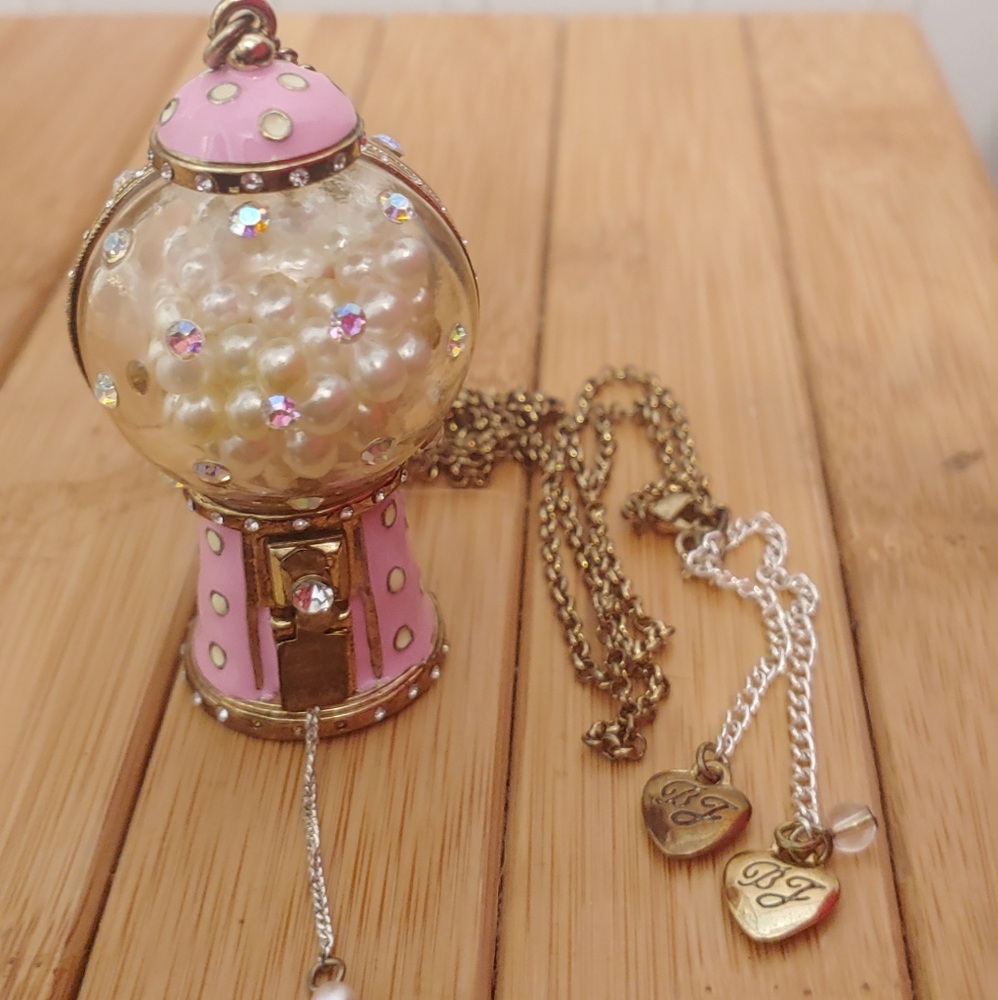 SOLD!!RARE Betsey Johnson Gumball Machine Necklace
